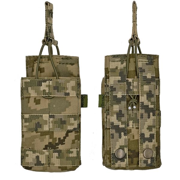 Подсумок на 1 магазин АК мягкий Cordura Піксель MELGO MG_AK-1_CORD фото