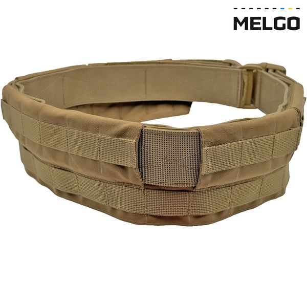 Пояс тактический разгрузочный быстросъёмный Койот Cordura L MELGO MG_WARBELT_CORD фото