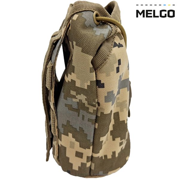 Подсумок - чехол для фляги 1л Пиксель MELGO MG_CHL_FLG_POLY фото