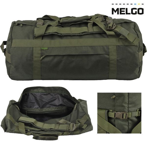 Транспортна сумка-баул 90 л Олива Cordura 1000 D MELGO MG_SUMKA-90_CORD_OLIVE фото