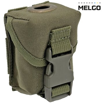 Подсумок гранатный Molle под Ф1, РГД, П67 Олива Cordura MELGO MG_GRNT-T_F1_CORD фото