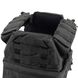 Плитоноска  с быстрым сбросом Чёрная Cordura MELGO MG_PLATE_CORD фото 5