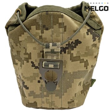 Підсумок - чохол для фляги 1л Піксель Cordura MELGO MG_CHL_FLG_CORD фото