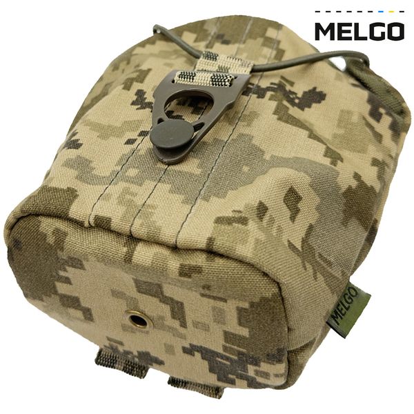 Подсумок - чехол для фляги 1л Пиксель Cordura MELGO MG_CHL_FLG_CORD фото