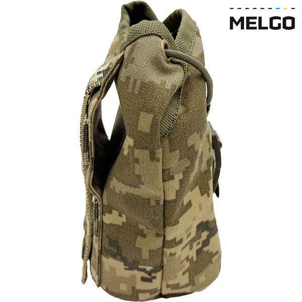 Подсумок - чехол для фляги 1л Пиксель Cordura MELGO MG_CHL_FLG_CORD фото