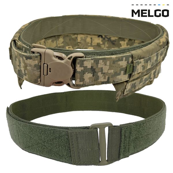 Пояс тактический разгрузочный быстросъёмный Пиксель Cordura XL MELGO MG_WARBELT_CORD фото