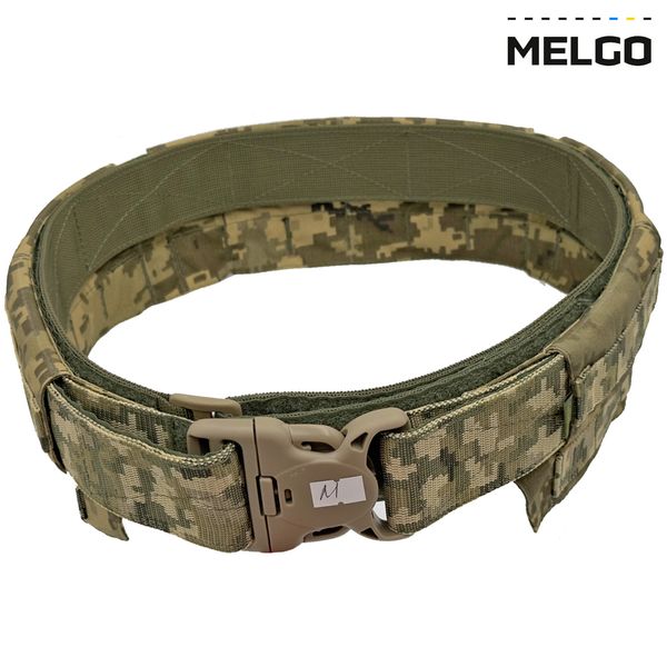 Пояс тактический разгрузочный быстросъёмный Пиксель Cordura XL MELGO MG_WARBELT_CORD фото