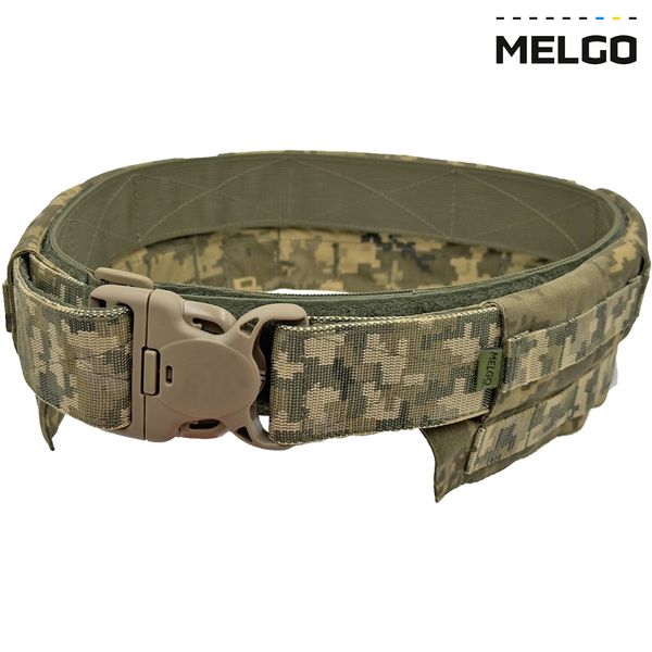 Пояс тактический разгрузочный быстросъёмный Пиксель Cordura XL MELGO MG_WARBELT_CORD фото