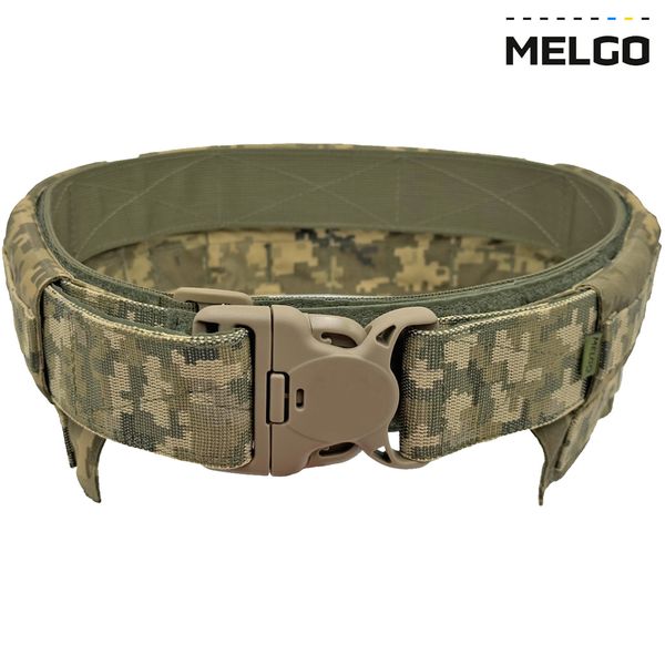 Пояс тактический разгрузочный быстросъёмный Пиксель Cordura XL MELGO MG_WARBELT_CORD фото