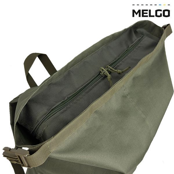 Баул на блискавці 65 л Оксфорд 600 Д ПВХ Олива MG_BAUL-ZIP_65_OXF600_OLIVE фото