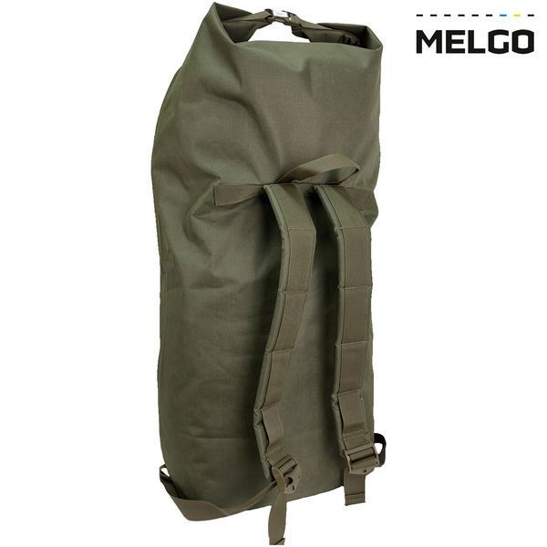 Баул на блискавці 65 л Оксфорд 600 Д ПВХ Олива MG_BAUL-ZIP_65_OXF600_OLIVE фото
