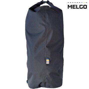 Баул на блискавці 65 л Оксфорд 600 Д ПВХ Чорний MG_BAUL-ZIP_65_OXF600_BLACK фото