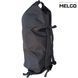 Баул на блискавці 65 л Оксфорд 600 Д ПВХ Чорний MG_BAUL-ZIP_65_OXF600_BLACK фото 3