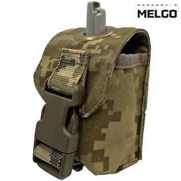 Подсумок гранатный под Ф1, РГД, П67 Пиксель Cordura MELGO MG_GRNT_F1_CORD фото