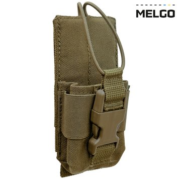 Подсумок под рацию Моторолла Койот Cordura MELGO MG_RACIYA_MOT_CORD фото