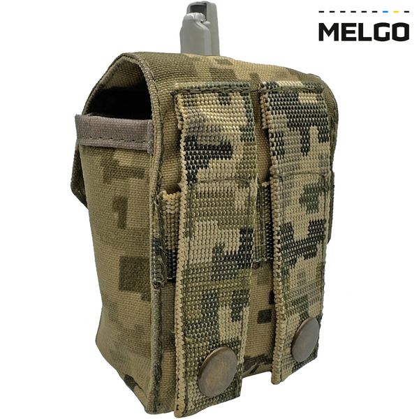 Подсумок гранатный под Ф1, РГД, П67 Пиксель Cordura MELGO MG_GRNT_F1_CORD фото