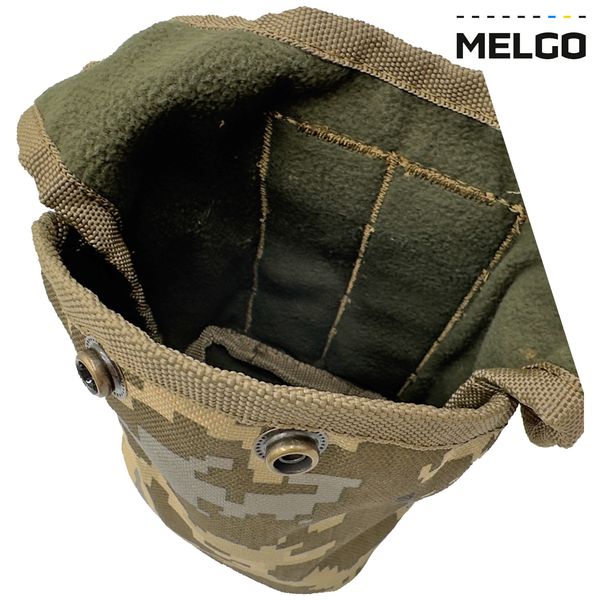 Чохол для фляги 1л Піксель Molle MELGO MG_CHLFLG_POLY фото