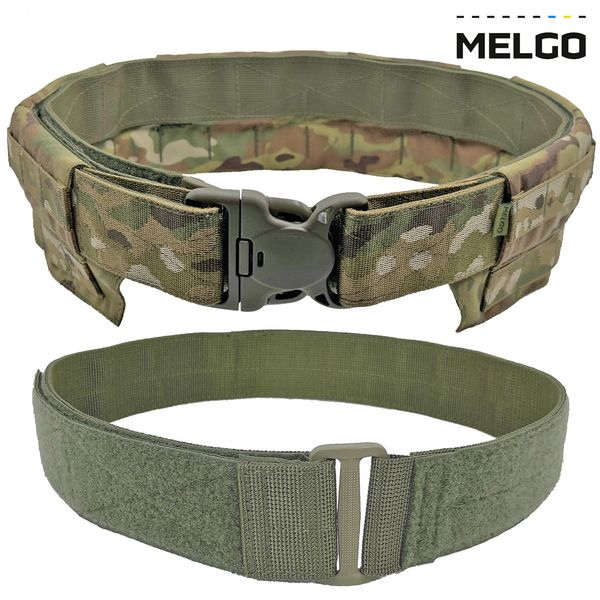 Пояс тактический разгрузочный быстросъёмный Мультикам Cordura XL MELGO MG_WARBELT_CORD фото