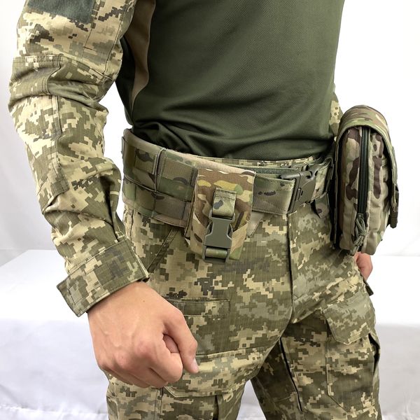 Пояс тактический разгрузочный быстросъёмный Мультикам Cordura XL MELGO MG_WARBELT_CORD фото