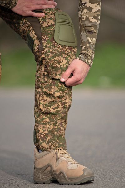 Чоловічі тактичні штани з наколінниками Rip-stop Хижак (M) MG_PANTS_KOL_M фото