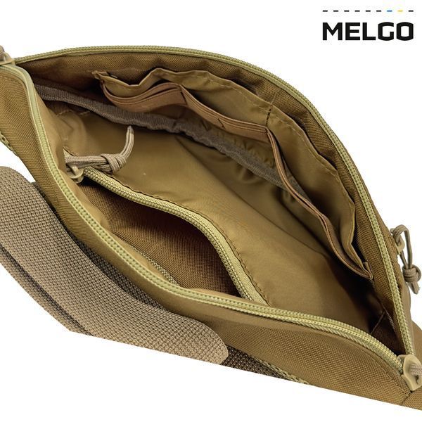 Тактическая поясная Сумка-Бананка Cordura 1000 D Мультикам MELGO MG_BANANA_CORD_MULTI фото