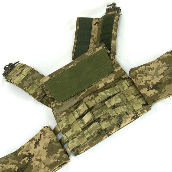 Плитоноска  с быстрым сбросом Пиксель Cordura MELGO MG_PLATE_CORD фото