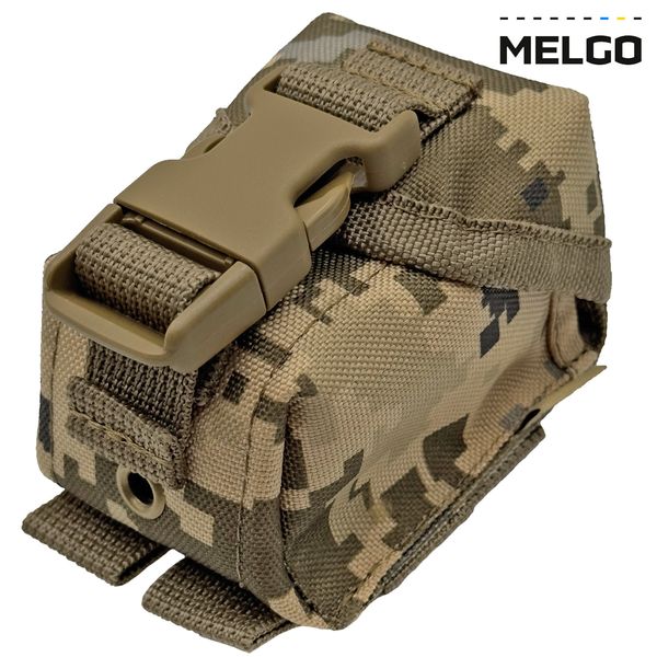 Подсумок гранатный Molle Пиксель под РГО, РГН MELGО MG_GRNT-Т_POLY фото