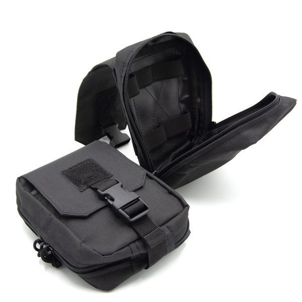 Підсумок аптечний XL Чорний Оксфорд ПВХ 600 D MELGO MG_APTK_XL_OXF600_BLACK фото