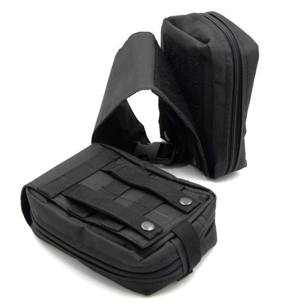 Підсумок аптечний XL Чорний Оксфорд ПВХ 600 D MELGO MG_APTK_XL_OXF600_BLACK фото