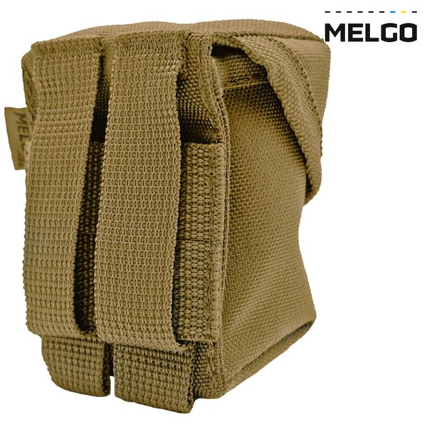 Подсумок гранатный Molle Койот под РГО, РГН MELGО MG_GRNT-Т_POLY фото