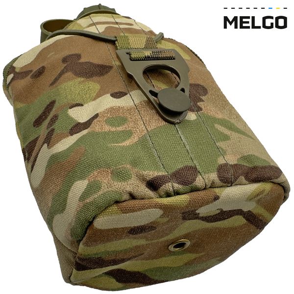 Фляга армійська 1л в чохлі Мультикам Cordura MELGO (фляга тактична польова індивідуальна) MG_CHL+FLG_CORD фото