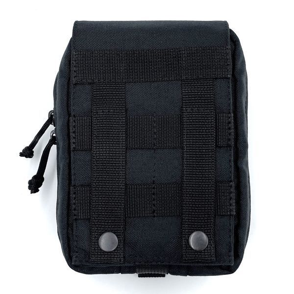 Подсумок аптечный XL Чёрный Поликордура MELGO MG_APТK_XL_POLY_BLACK фото