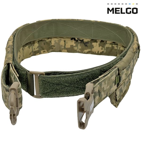 Пояс тактический разгрузочный быстросъёмный Пиксель Cordura L MELGO MG_WARBELT_CORD фото