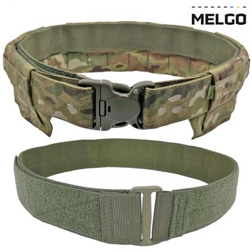 Пояс тактический разгрузочный быстросъёмный Мультикам Cordura L MELGO MG_WARBELT_CORD фото